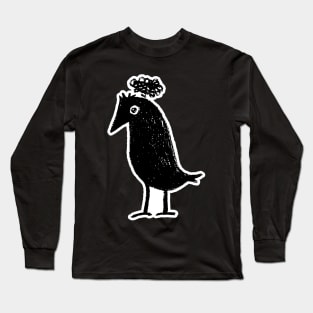 Overthinking raven Long Sleeve T-Shirt